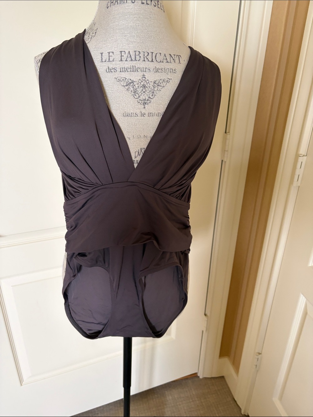 Women’s Deep V Wrap bathing suit